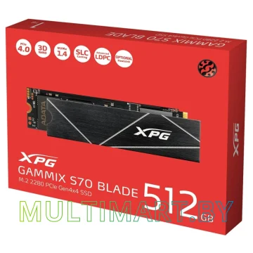 SSD диск A-Data XPG GAMMIX S70 Blade 512GB (AGAMMIXS70B-512G-CS) картинка 6